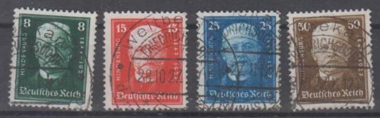 403 - Deutsches Reich Nothilfe Nr. 403 - 406 