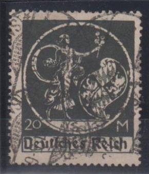 138 - Deutsches Reich Infla Nr. 138 III 