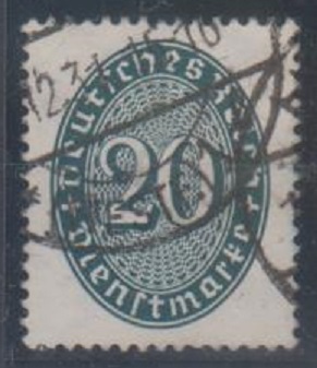 119 - Deutsches Reich Dienst Nr. 119 Y 
