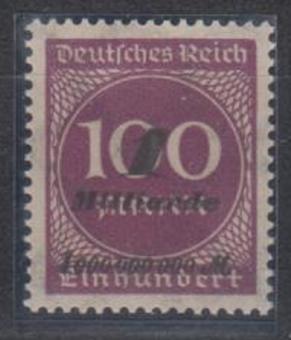 331 - Deutsches Reich Infla Nr. 331 a 