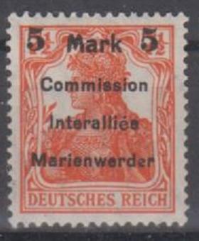 25 - Marienwerder Nr. 25 A I be 