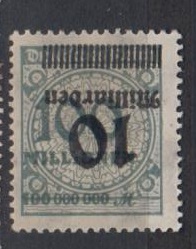 337 - Deutsches Reich Infla Nr. 337 K 