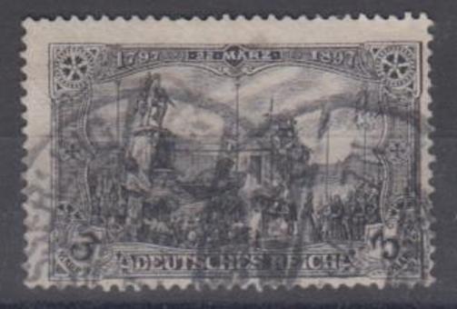 80 - Deutsches Reich Germania Nr. 80 Aa 