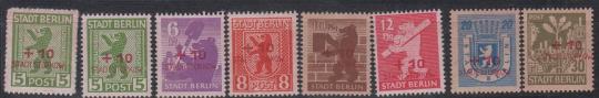 01 - Deutsche Lokalausgaben Storkow Nr. 1 - 9 