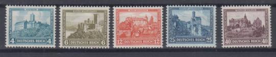 474 - Deutsches Reich Nothilfe Nr. 474 - 478 