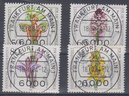 1225 - Bund Wohlfahrt 84 Nr. 1225-1228 