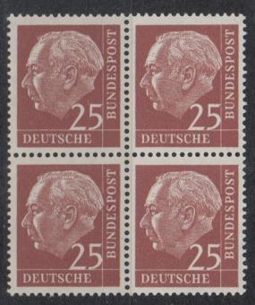 0186 - Bund heuß lumogen Nr. 186 y 