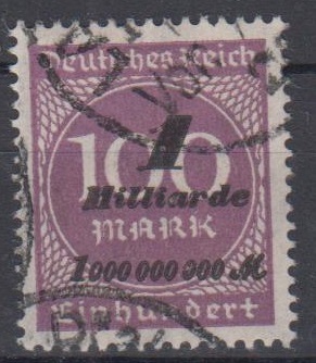 331 - Deutsches Reich Infla Nr. 331 b 
