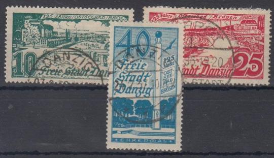 256 - Danzig Nr. 256 - 258 