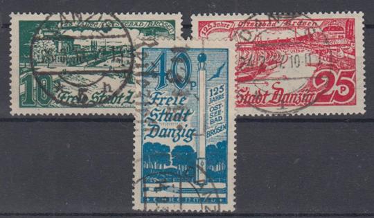 256 - Danzig Nr. 256 - 258 