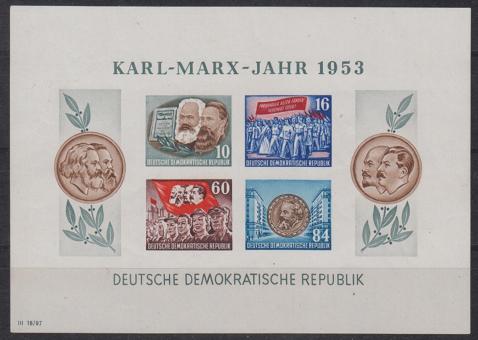 009 - DDR Marx-Block 9 B WZ YII 