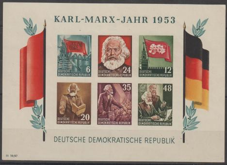008 - DDR Marx-Block 8 B WZ YII 