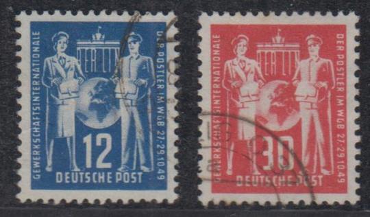 243 - DDR Nr. 243 + 244 