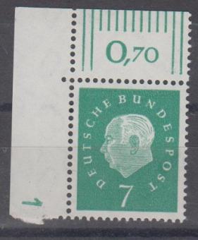 0302 - Bund Heuß 3 Nr. 302 DZ 1 
