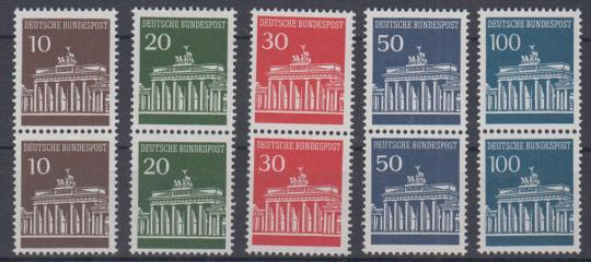 0506 - Bund Brandenburger Tor Nr. 506-510 R 