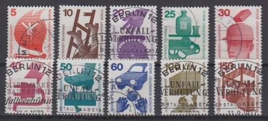 402 - Berlin Unfalverhütung Nr. 402-411 