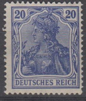 87 - Deutsches Reich Germania Nr. 87 IId 