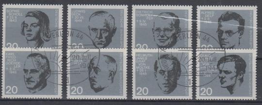 431 - Einzelmarken aus Block 3 