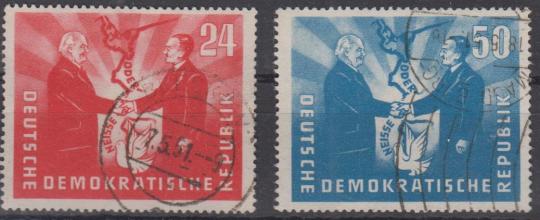 284 - DDR Nr. 284 + 285 