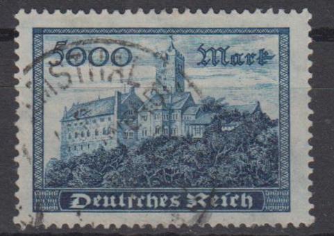 261 - Deutsches Reich Infla Nr. 261 a 