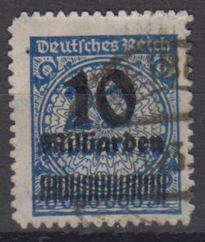 335 - Deutsches Reich Infla Nr. 335 B 