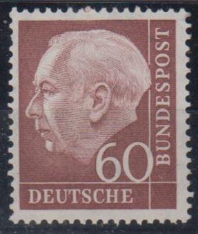 190 - Bund Heuß 1 Nr. 190 x 