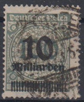 337 - Deutsches Reich Infla Nr. 337 AP HT 