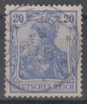 72 - Deutsches Reich Germania Nr. 72 b 