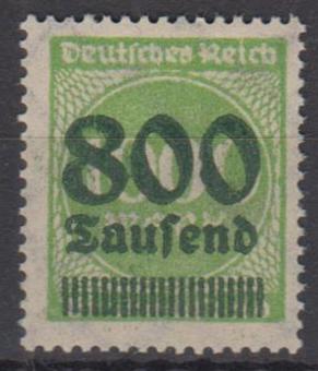 308 - Deutsches Reich Infla Nr. 308 II 