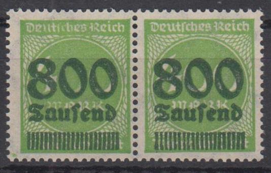306 - Deutsches Reich Infla Nr. 306 A II 
