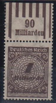 325 - Deutsches Reich Infla Nr. 325 AWb OR 