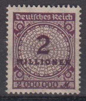 315 - Deutsches Reich Infla Nr. 315 AWb 
