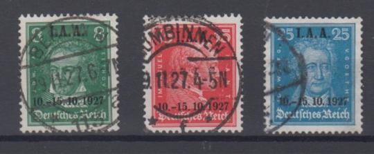 407 - Deutsches Reich IAA Nr. 407 - 409 