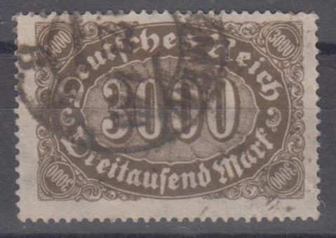 254 - Deutsches Reich Infla Nr. 254 c 