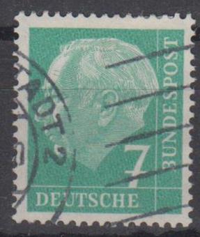 0181 - Bund Heuß lumogen Nr. 181 y 