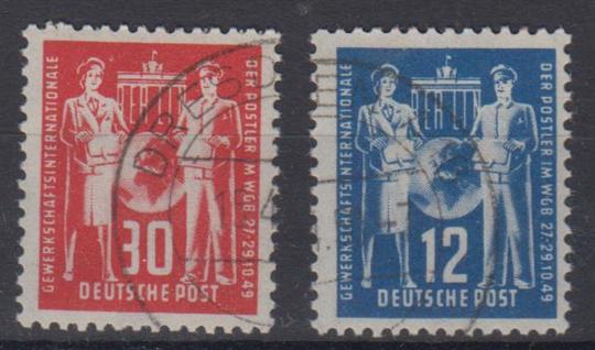 243 - DDR Nr. 243 + 244 