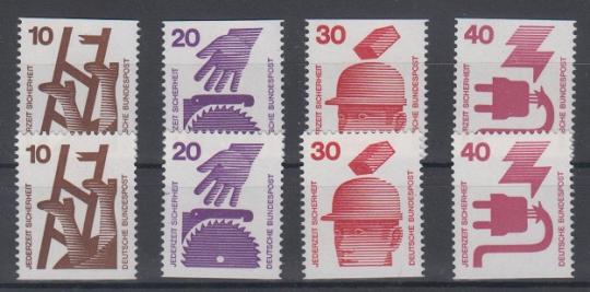 0695 - Bund Unfallverhütung Nr. 695 C/D - 699 C/D 