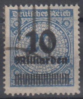 335 - Deutsches Reich Infla Nr. 335 A Wa 
