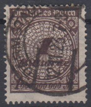 325 - Deutsches Reich Infla Nr. 325 A Wa 