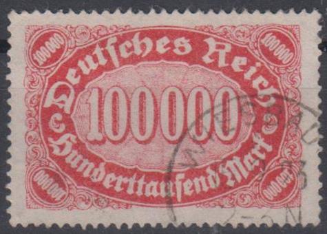 257 - Deutsches Reich Infla Nr. 257 I 