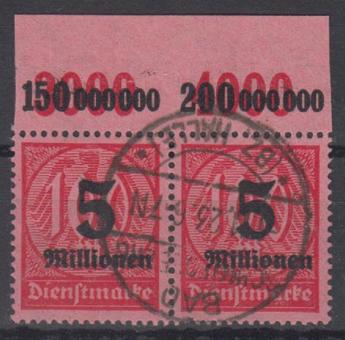 098 - Deutsches Reich Dienst Nr. 98 POR 