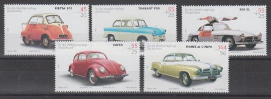 2289 - Bund Wohlfahrt 2002 Nr. 2289-2293 
