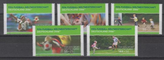 2324 - Bund Für den Sport 2003 Nr. 2324 - 2328 