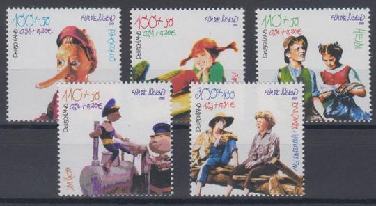 2190 - Bund Für die Jugend 2001 Nr. 2190 - 2194 