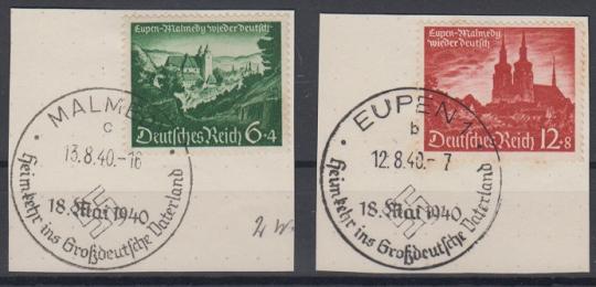 748 - Deutsches Reich Nr. 748 + 749 