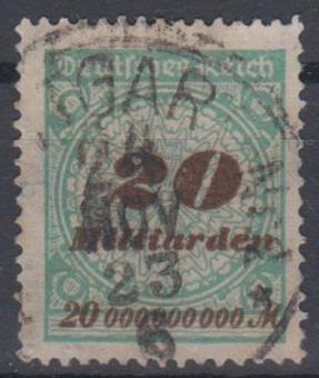 329 - Deutsches Reich Infla Nr. 329 A P PE 