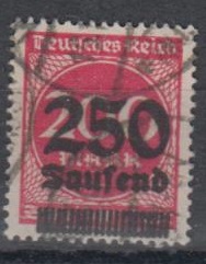 292Deutsches Reich Infla Nr. 292 