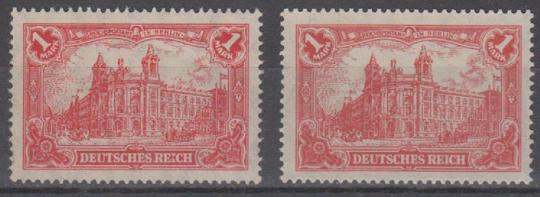 113 - Deutsches Reich A113 a + b 