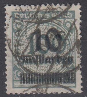 337 - Deutsches Reich Infla Nr. 337 A P HT 