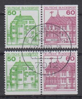 1038 - Bund Burgen & Schlösser W73 + W74 